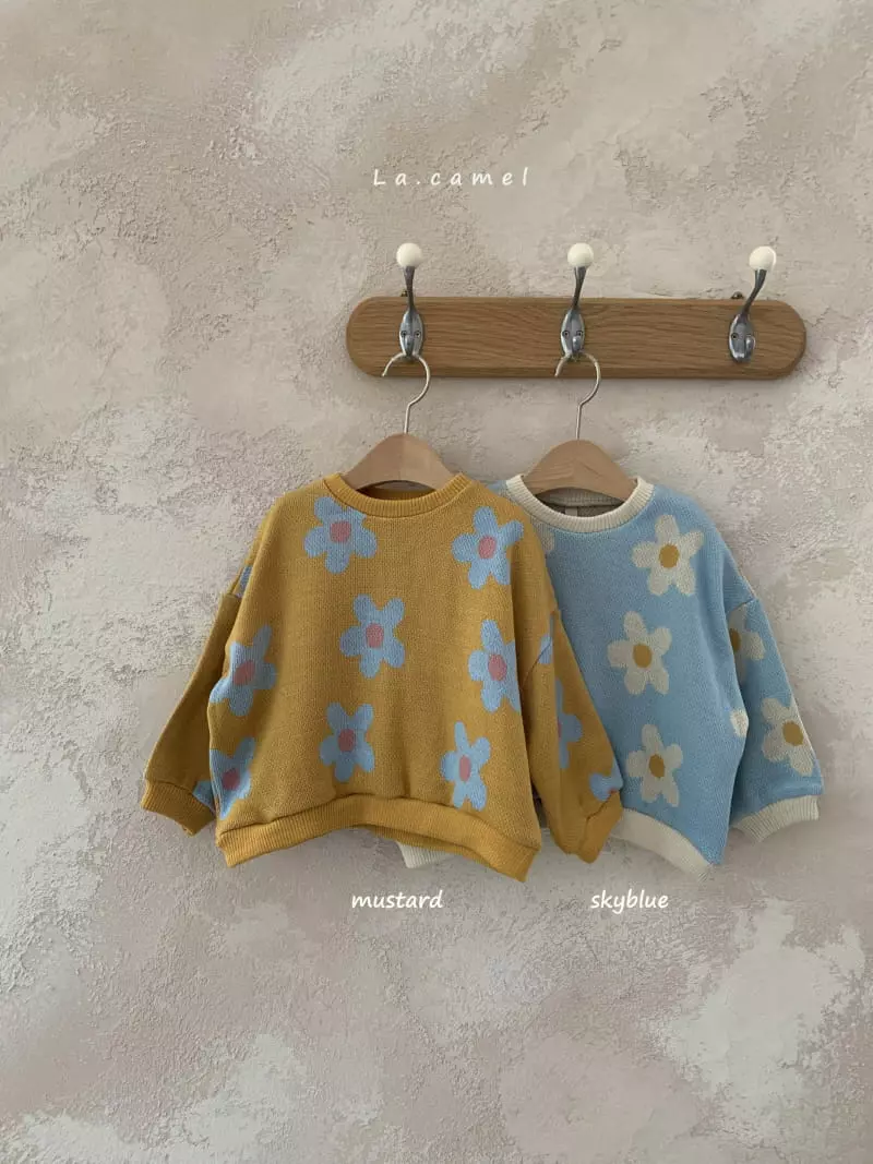 La Camel - Korean Children Fashion - #childofig - Daisy Knit Tee - 5