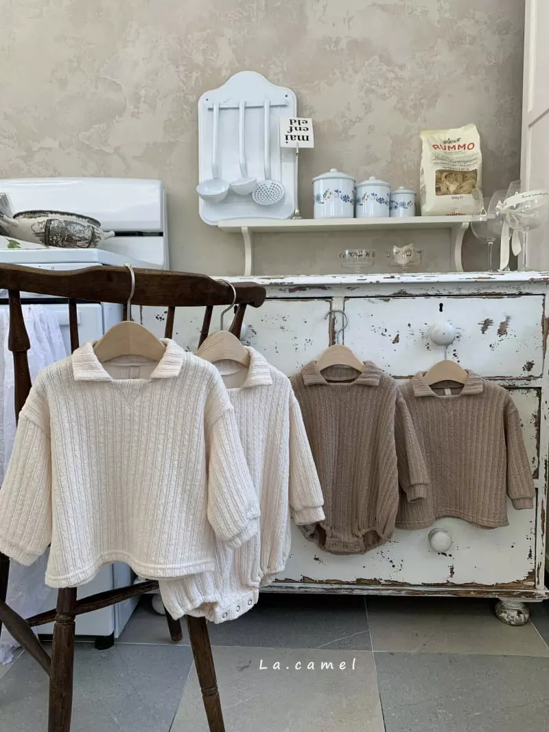 La Camel - Korean Children Fashion - #childofig - Moco Knit Tee - 3
