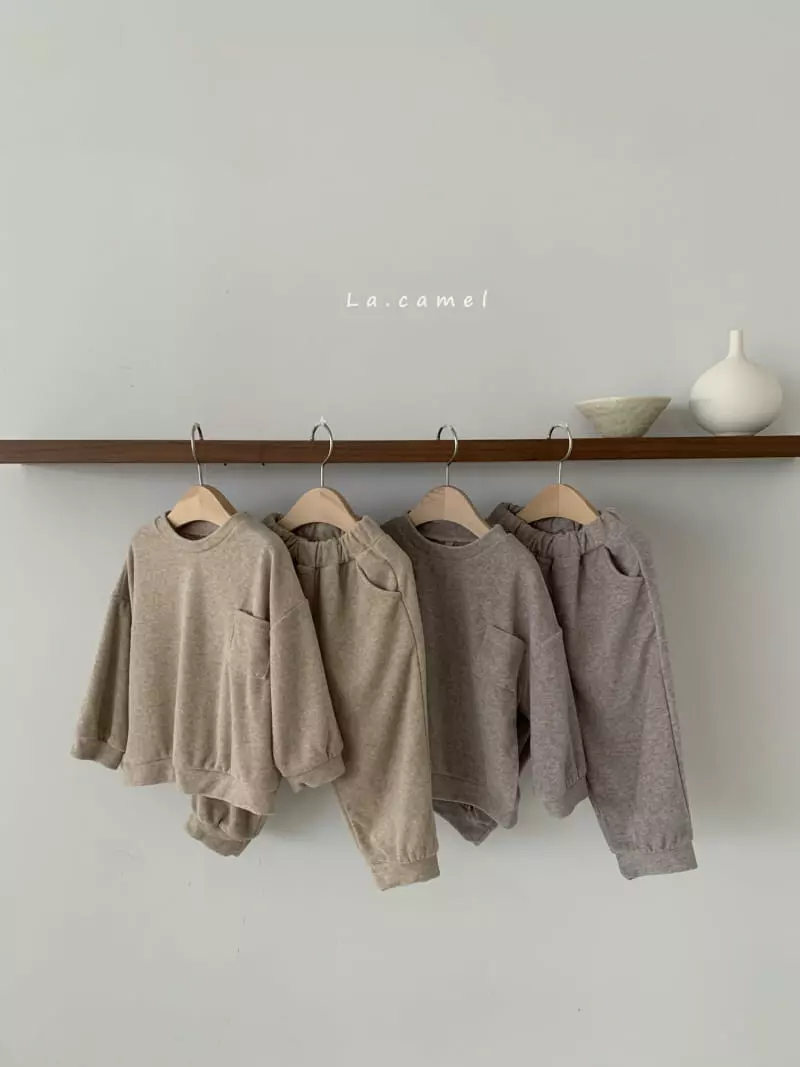La Camel - Korean Children Fashion - #kidsstore - Joy Top Bottom Set