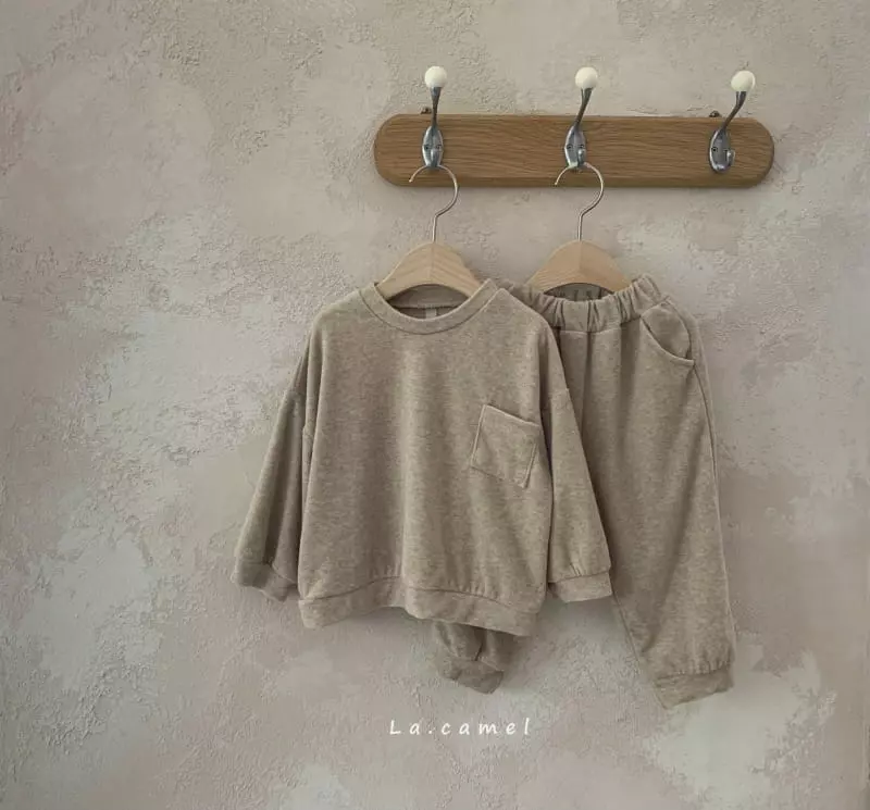 La Camel - Korean Children Fashion - #Kfashion4kids - Joy Top Bottom Set - 4