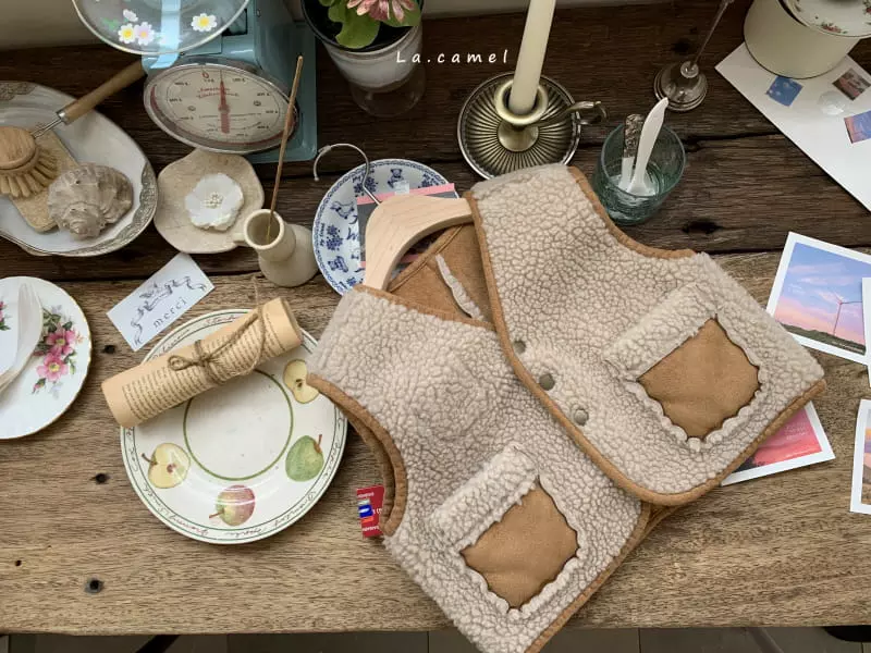 La Camel - Korean Children Fashion - #littlefashionista - Kino Vest - 4