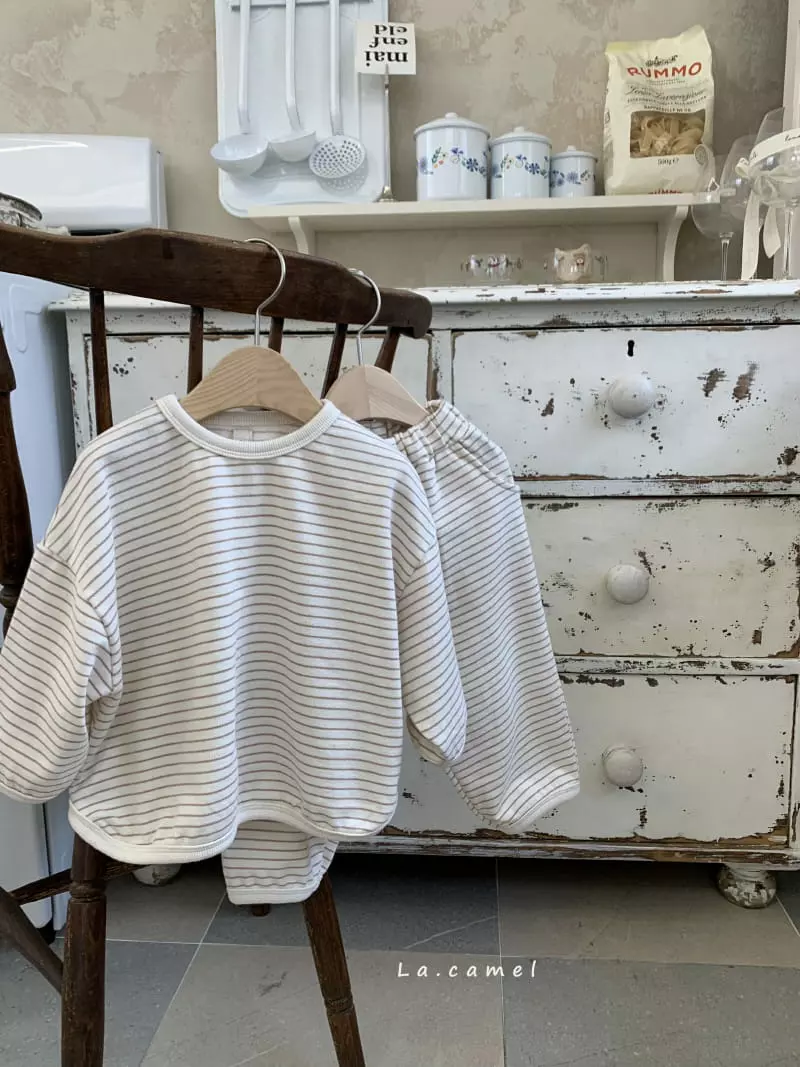 La Camel - Korean Children Fashion - #minifashionista - Muffin Top Bottom Set - 7
