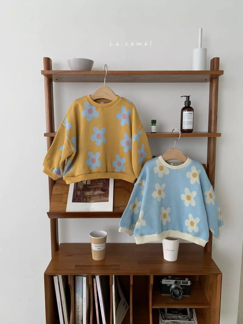 La Camel - Korean Children Fashion - #prettylittlegirls - Daisy Knit Tee