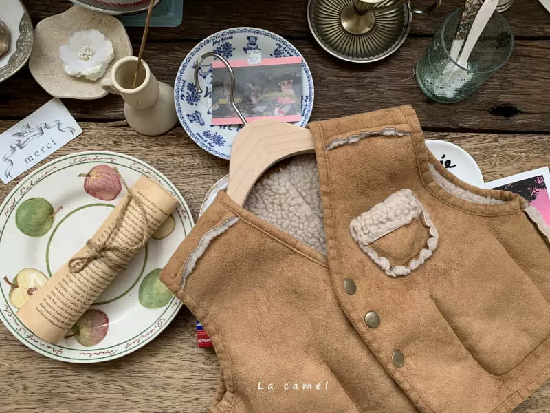 La Camel - Korean Children Fashion - #stylishchildhood - Kino Vest - 9