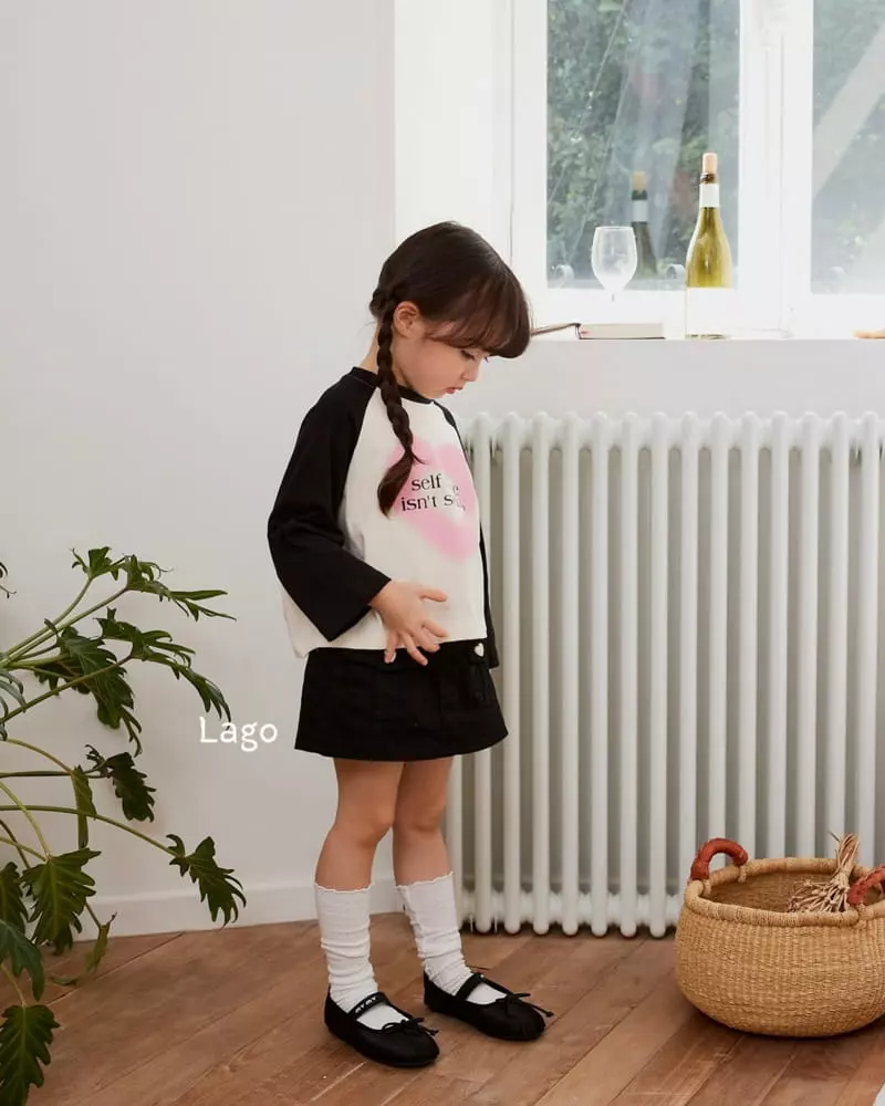 Lago - Korean Children Fashion - #Kfashion4kids - Love Raglan Sweatshirt