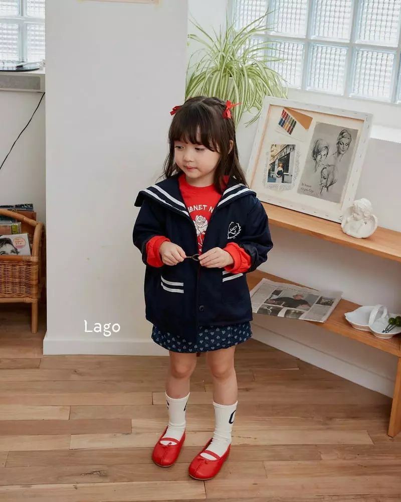 Lago - Korean Children Fashion - #childrensboutique - Rose Sweatshirt - 7