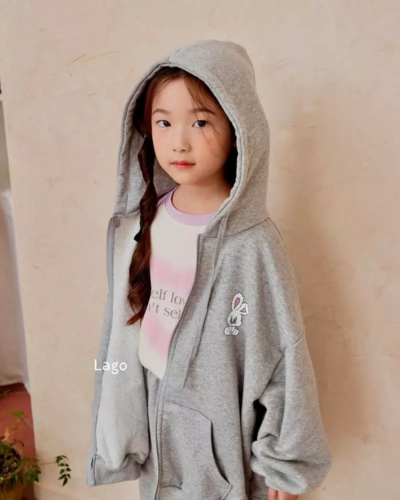 Lago - Korean Children Fashion - #designkidswear - Barnie Hoody Zip-up - 11