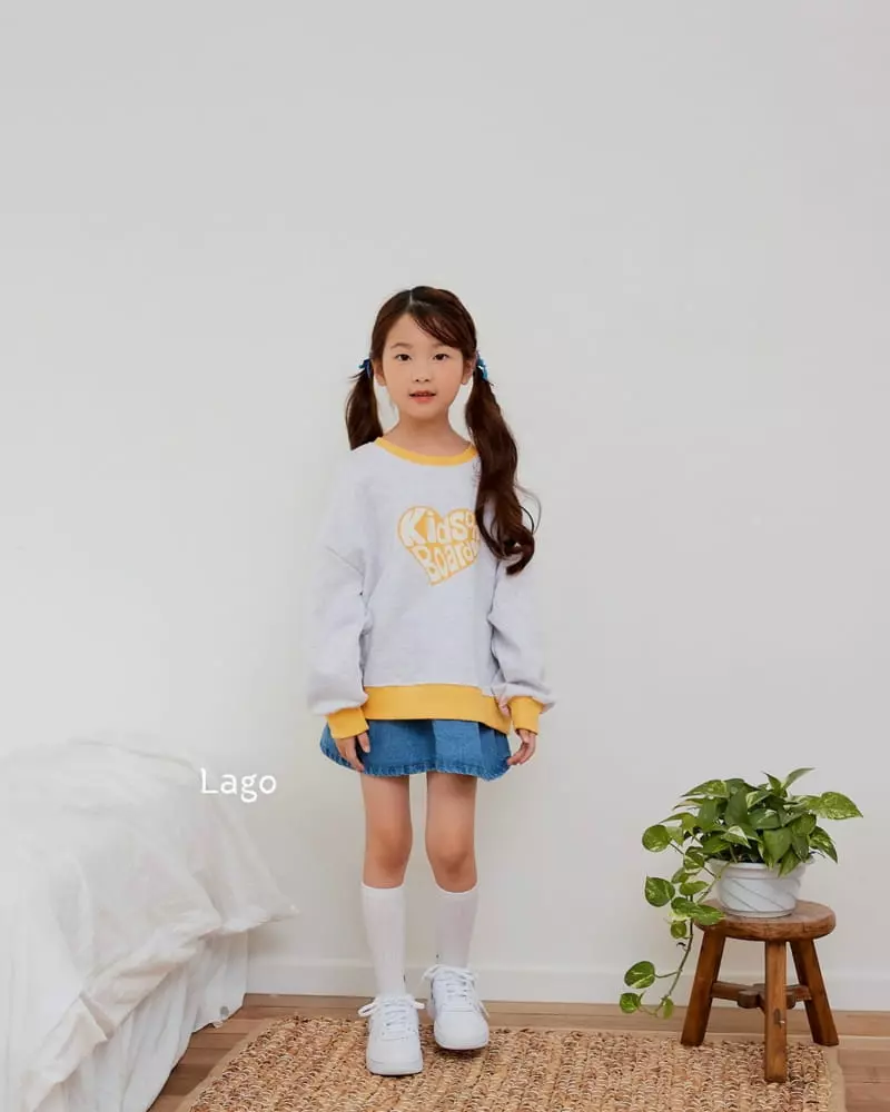 Lago - Korean Children Fashion - #discoveringself - Color Sweatshirt - 8