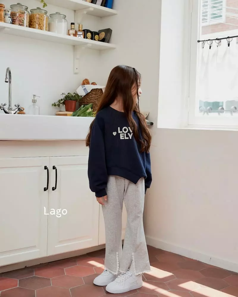 Lago - Korean Children Fashion - #discoveringself - Unbal Sweatshirt - 7