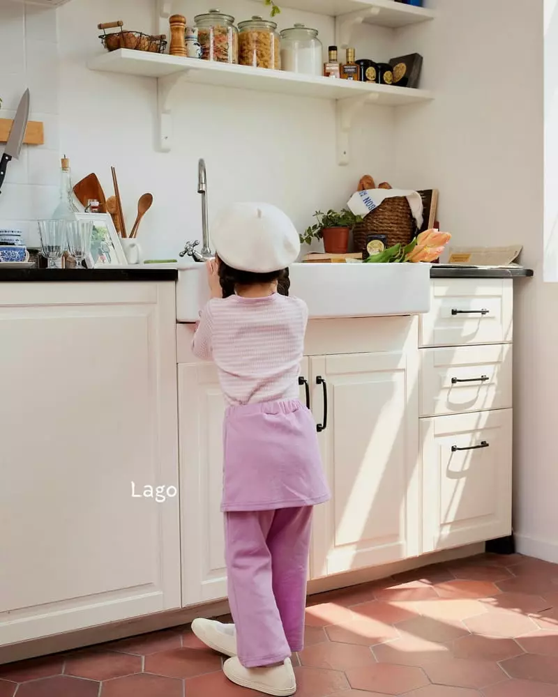 Lago - Korean Children Fashion - #magicofchildhood - Bootscut Skirt - 7