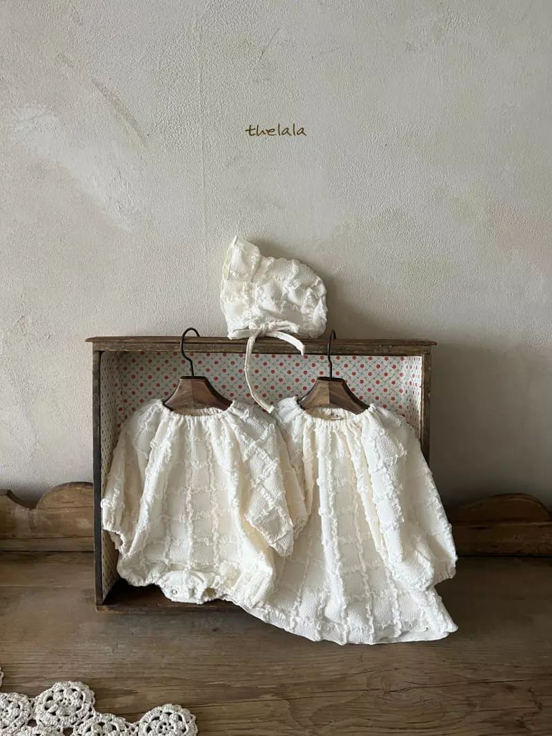 Lala - Korean Baby Fashion - #babyboutiqueclothing - Square Bodysuit
