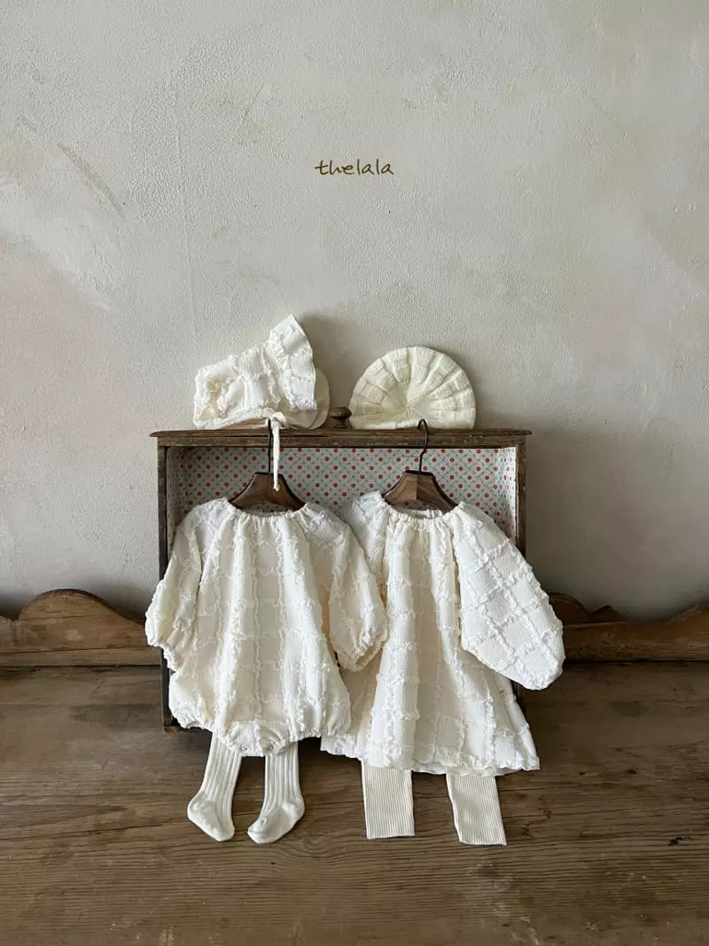 Lala - Korean Baby Fashion - #babyclothing - Square Bodysuit - 2