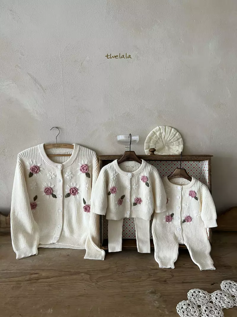 Lala - Korean Baby Fashion - #babyfever - Big Flower Bodysuit - 3