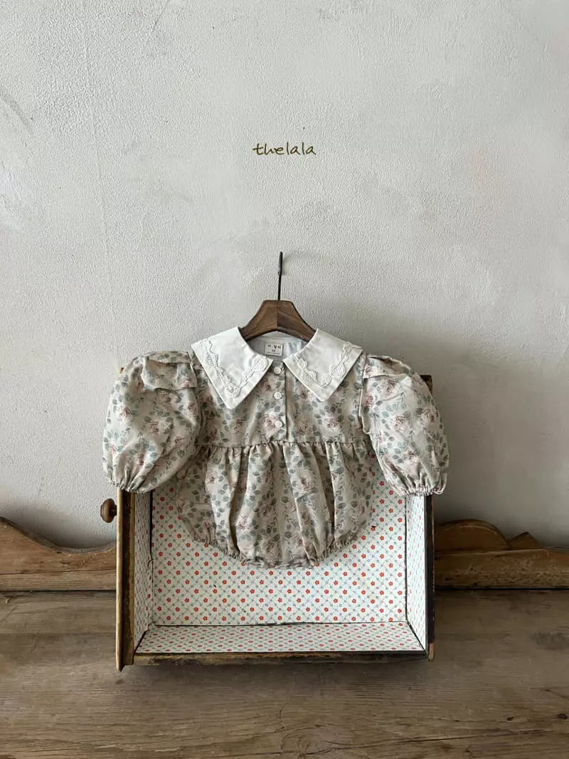 Lala - Korean Baby Fashion - #babyfever - Rose Bodysuit - 12
