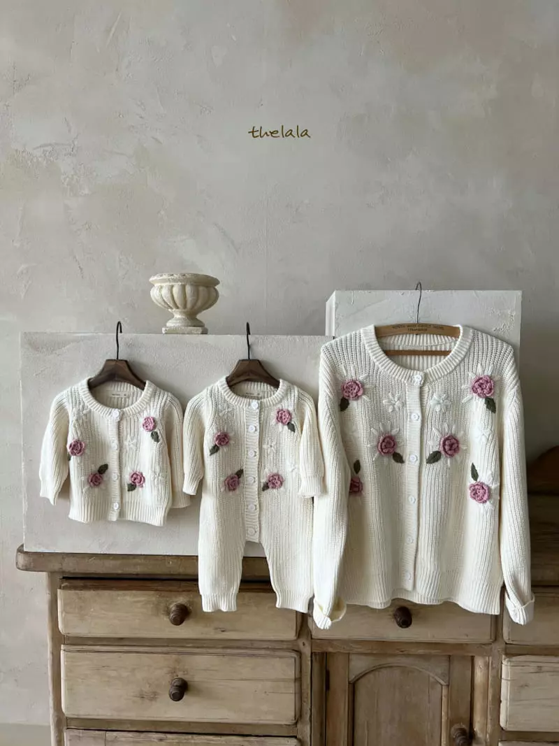 Lala - Korean Baby Fashion - #babyoninstagram - Big Flower Bodysuit - 6