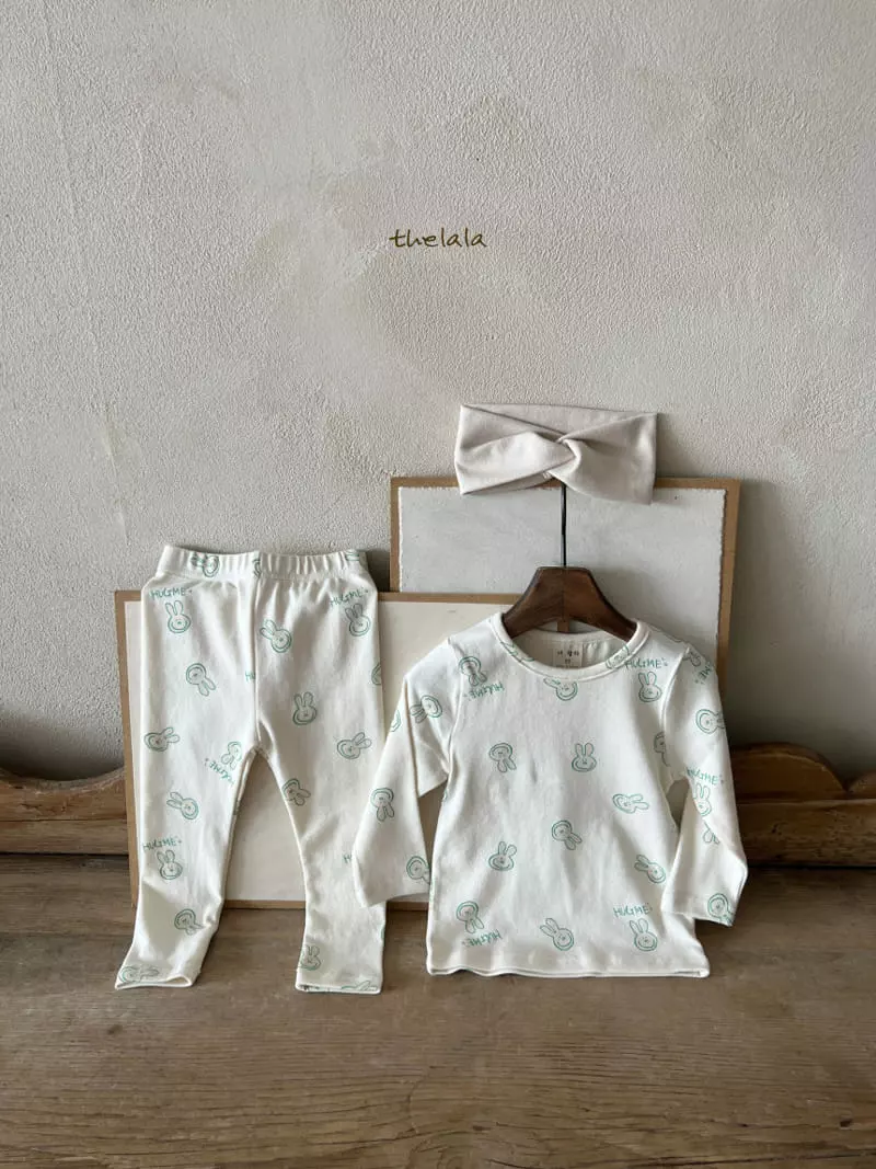 Lala - Korean Children Fashion - #Kfashion4kids - Hug Rabbit Easywear - 8