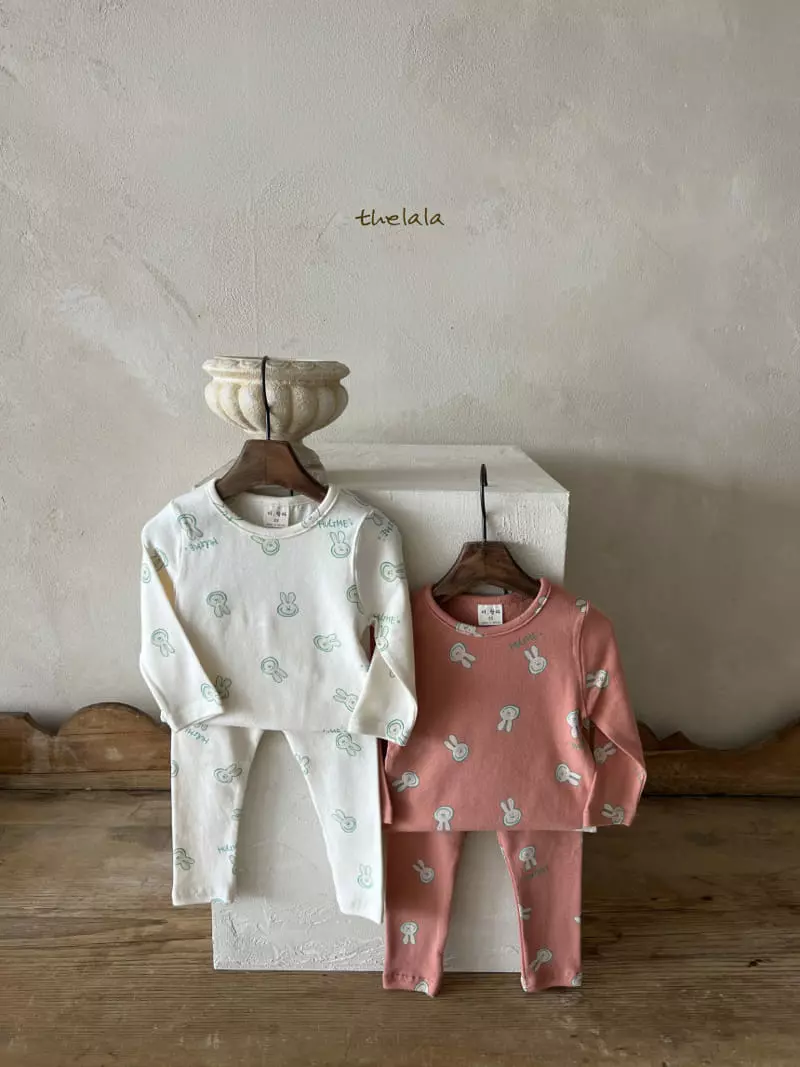 Lala - Korean Children Fashion - #childrensboutique - Hug Rabbit Easywear