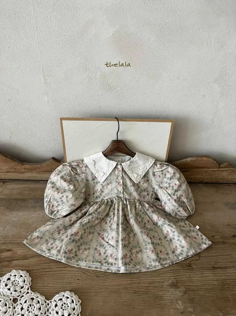 Lala - Korean Children Fashion - #designkidswear - Rose One-piece - 12