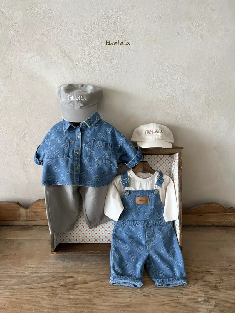 Lala - Korean Children Fashion - #littlefashionista - Ggomi Denim Overall - 3