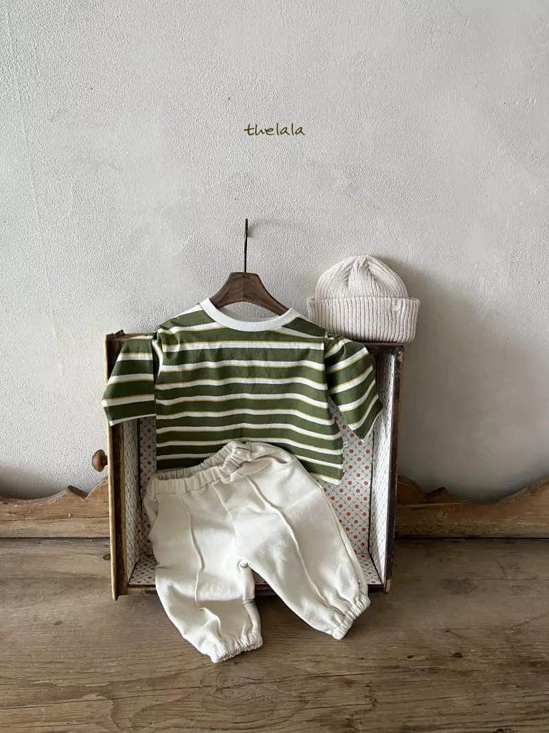 Lala - Korean Children Fashion - #magicofchildhood - Rrib Top Bottom Set - 7