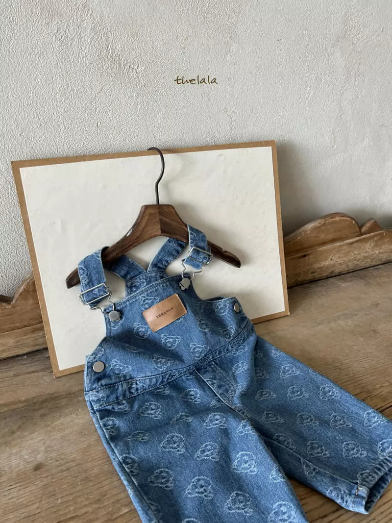 Lala - Korean Children Fashion - #stylishchildhood - Ggomi Denim Overall - 9