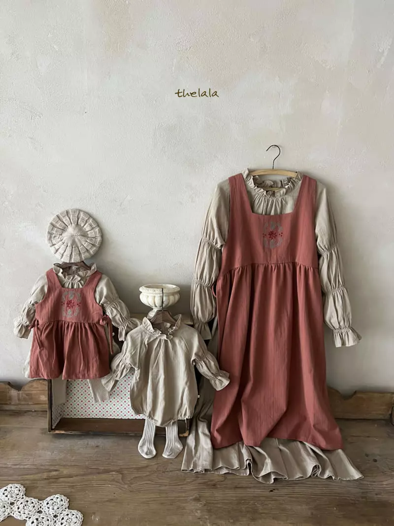 Lala - Korean Women Fashion - #thatsdarling - Layer One-piece Mom - 5