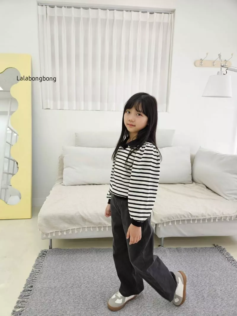 Lalabongbong - Korean Children Fashion - #childofig - Candy Collar Tee - 10