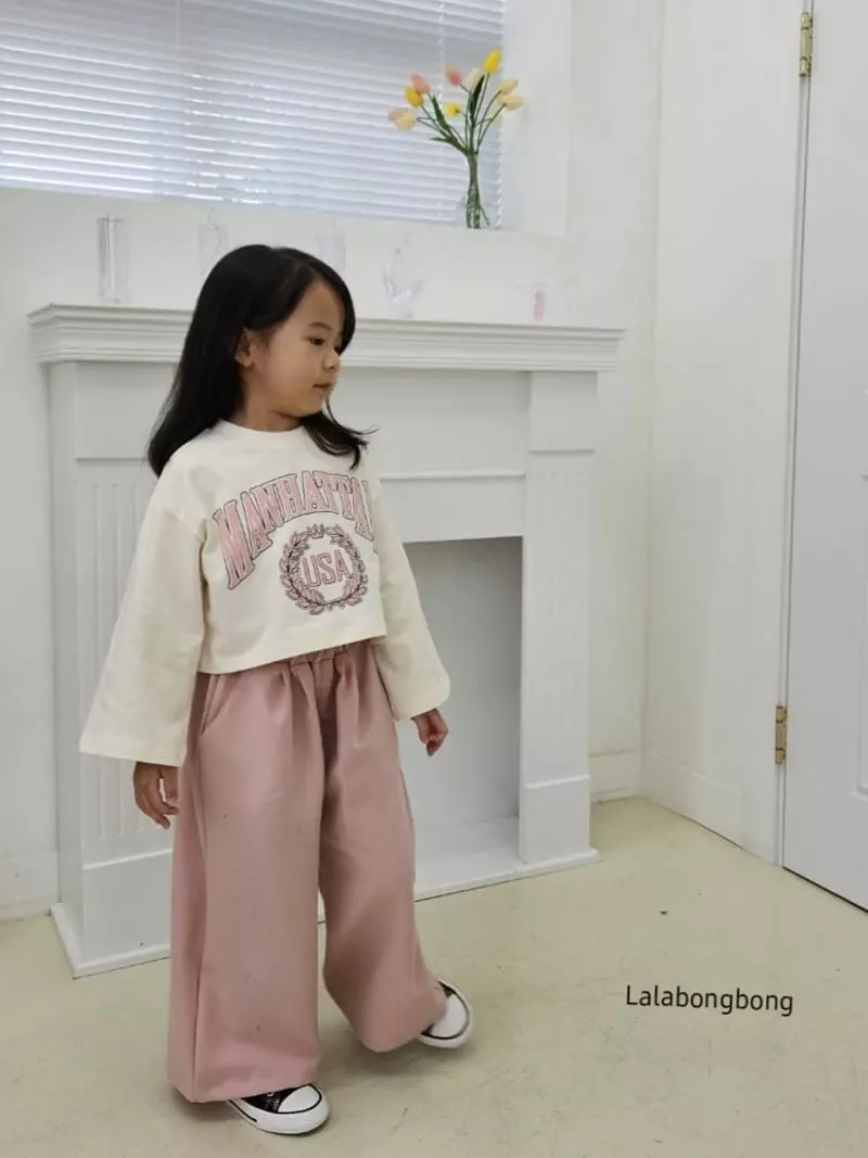 Lalabongbong - Korean Children Fashion - #designkidswear - Manhattan Tee - 6