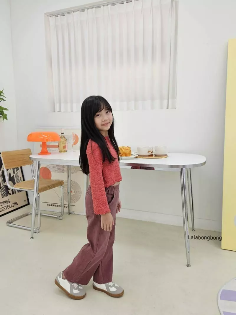 Lalabongbong - Korean Children Fashion - #fashionkids - Vintage Pants - 12