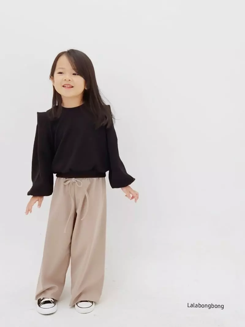 Lalabongbong - Korean Children Fashion - #kidsshorts - Natural Pants - 5