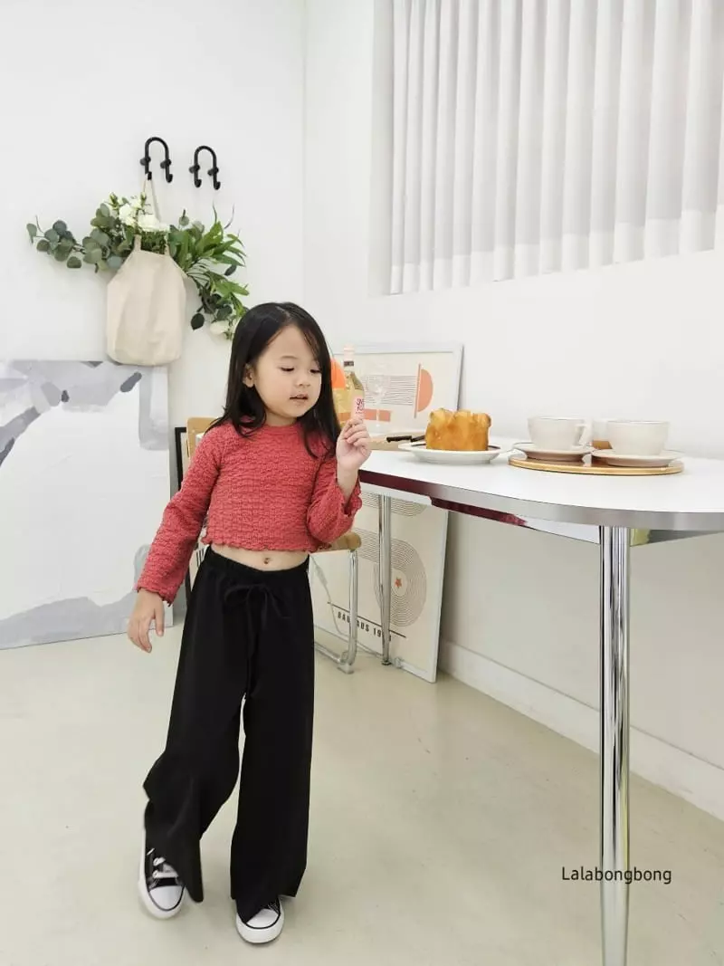 Lalabongbong - Korean Children Fashion - #kidsstore - Natural Pants - 6