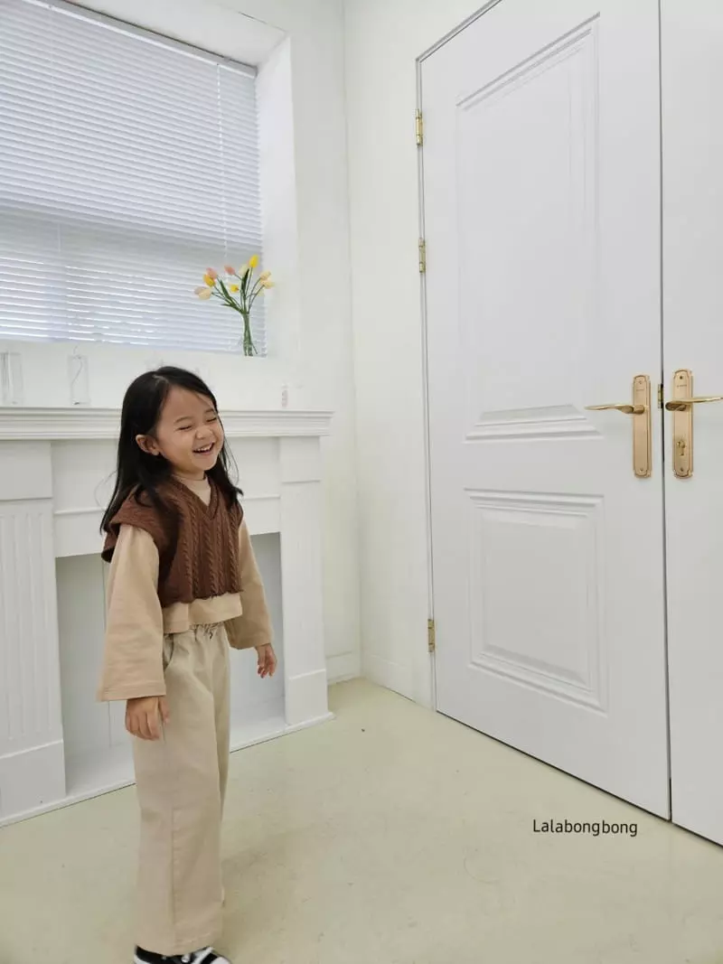 Lalabongbong - Korean Children Fashion - #littlefashionista - Twist Vest - 6