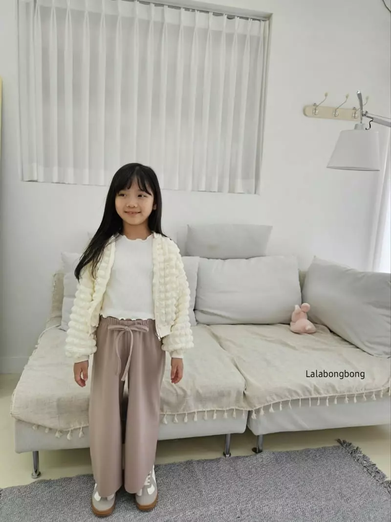 Lalabongbong - Korean Children Fashion - #minifashionista - Natural Pants - 11
