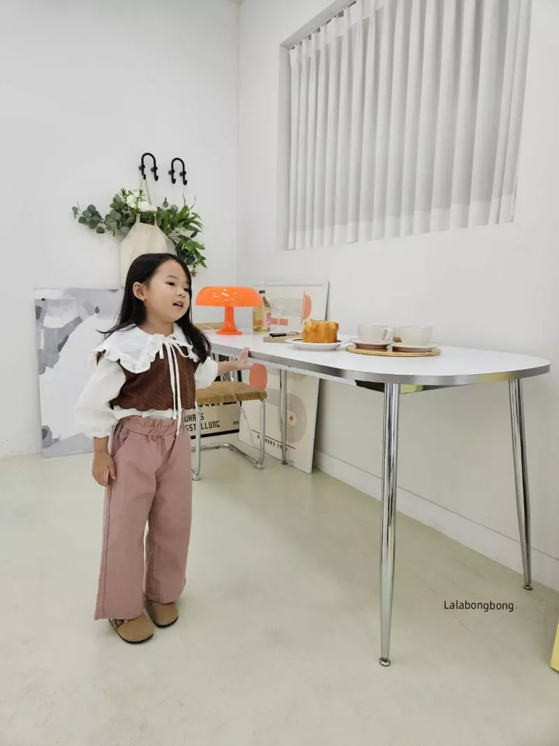 Lalabongbong - Korean Children Fashion - #todddlerfashion - Twist Vest - 10