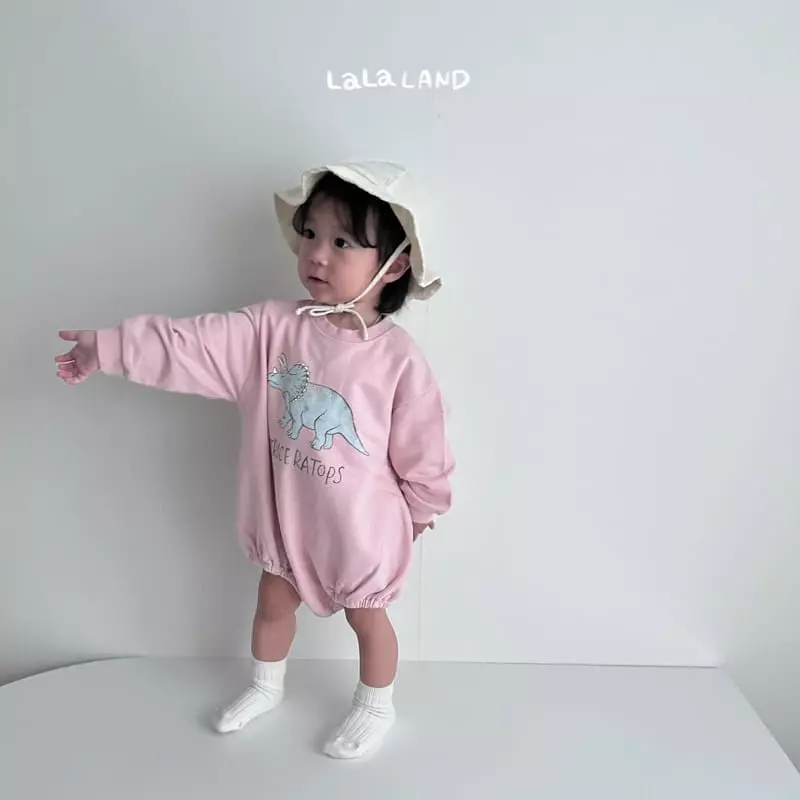 Lalaland - Korean Baby Fashion - #babylifestyle - Bebe Dino Bodysuit - 6