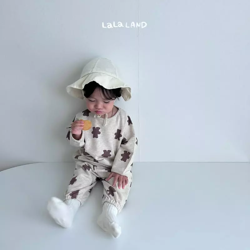 Lalaland - Korean Baby Fashion - #babyoutfit - Bebe Choco Cookie Pants - 2