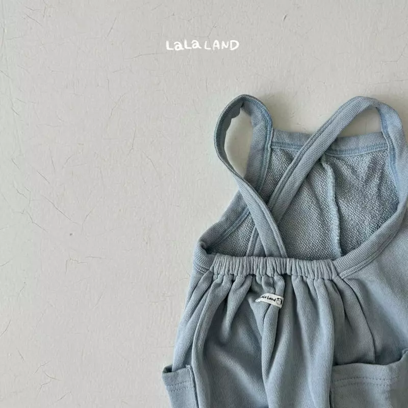Lalaland - Korean Baby Fashion - #babyoutfit - Bebe Soft Dungarees - 11