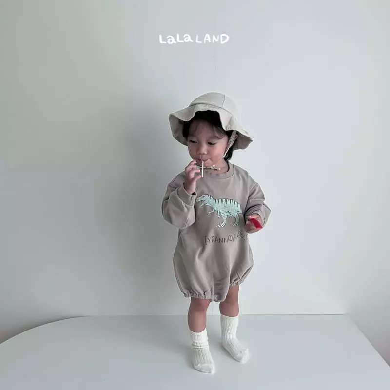 Lalaland - Korean Baby Fashion - #babyoutfit - Bebe Dino Bodysuit - 10