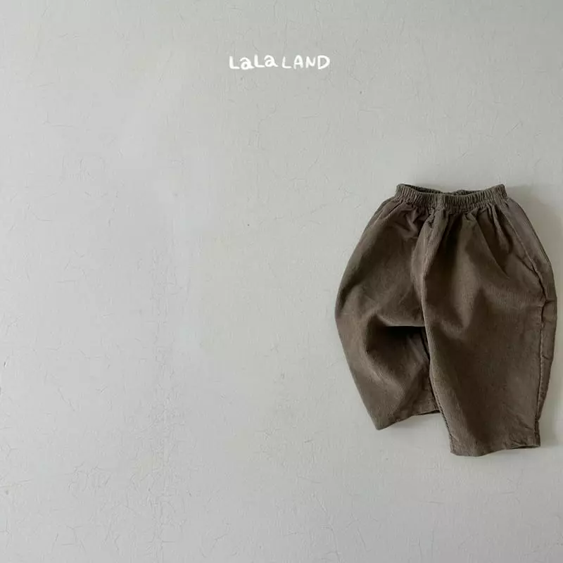 Lalaland - Korean Baby Fashion - #babyoutfit - Bebe Rib Pants - 2