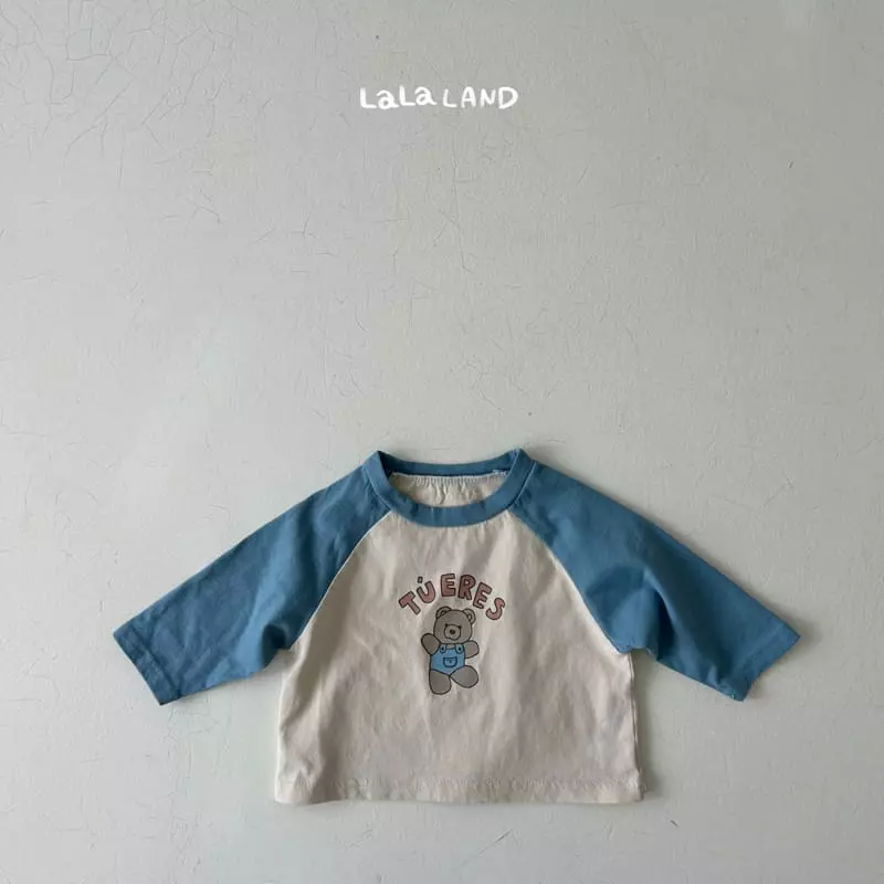 Lalaland - Korean Baby Fashion - #onlinebabyshop - Bebe Ddue Ragaln Tee - 3