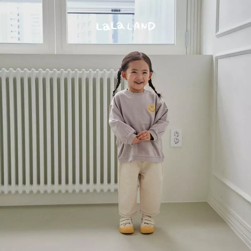 Lalaland - Korean Children Fashion - #Kfashion4kids - Smile Sweatshirt - 5