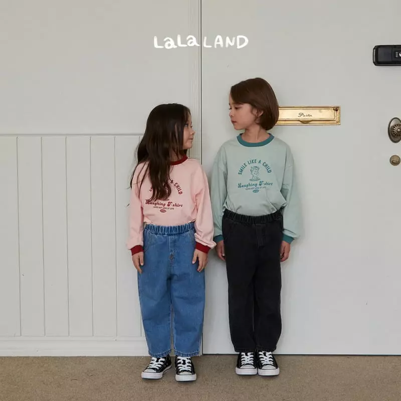 Lalaland - Korean Children Fashion - #designkidswear - Child Piping Tee - 5