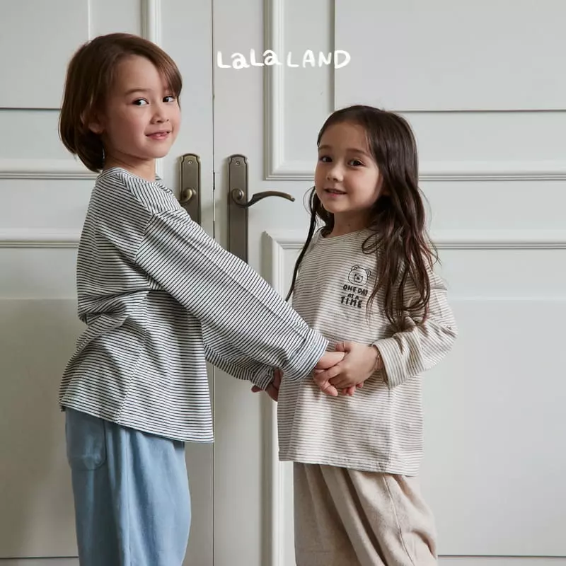 Lalaland - Korean Children Fashion - #discoveringself - Saint Stripes Tee - 9