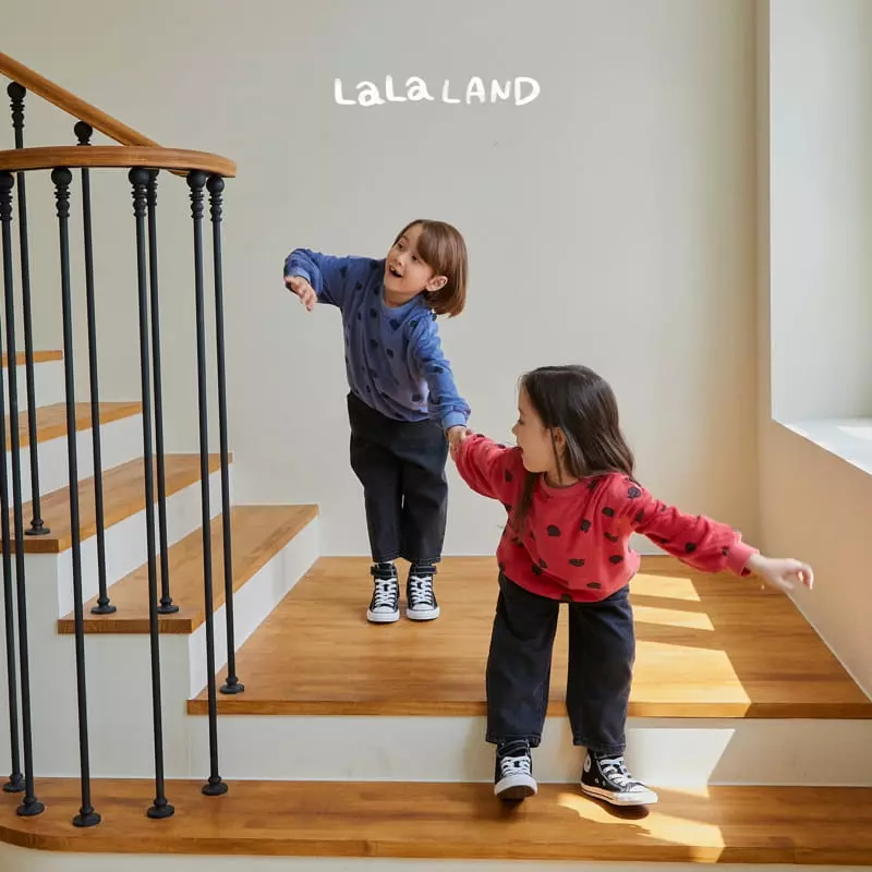 Lalaland - Korean Children Fashion - #discoveringself - Apple Terry Sweatshirt - 2