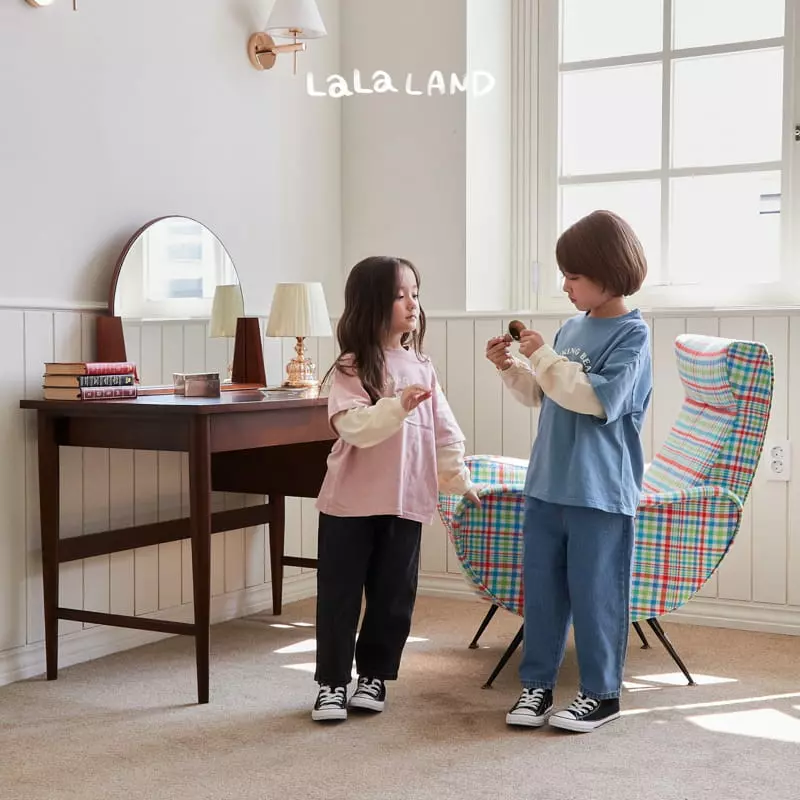 Lalaland - Korean Children Fashion - #kidsstore - Bear Bear Layered Tee - 8