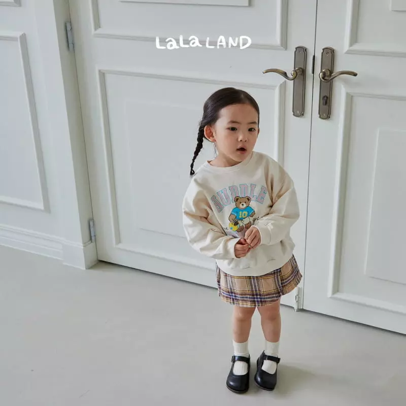 Lalaland - Korean Children Fashion - #kidzfashiontrend - Muse Check Skirt - 9