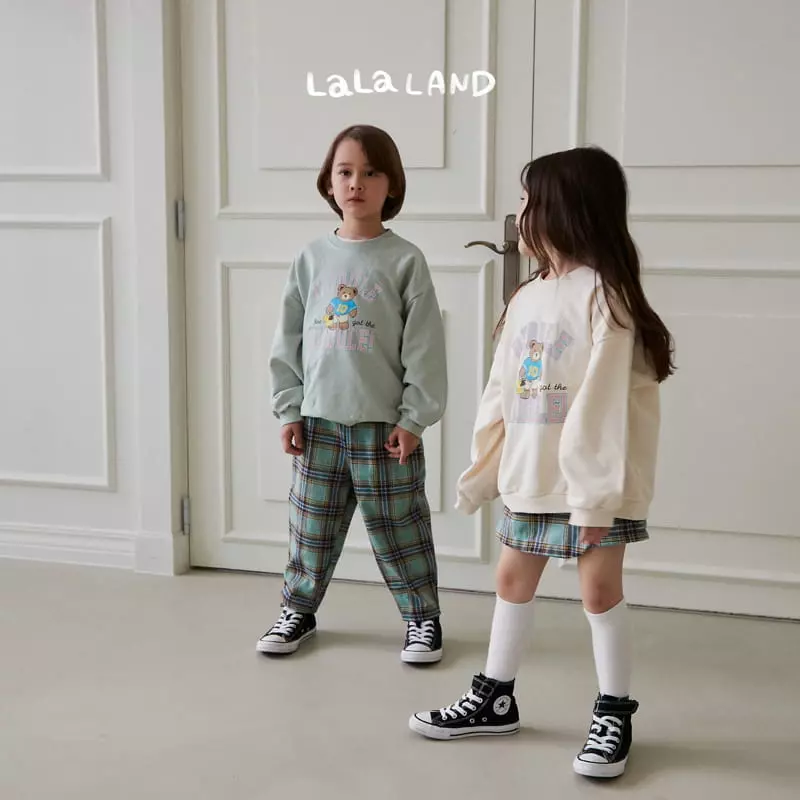 Lalaland - Korean Children Fashion - #kidsstore - Muse Check Pants - 4