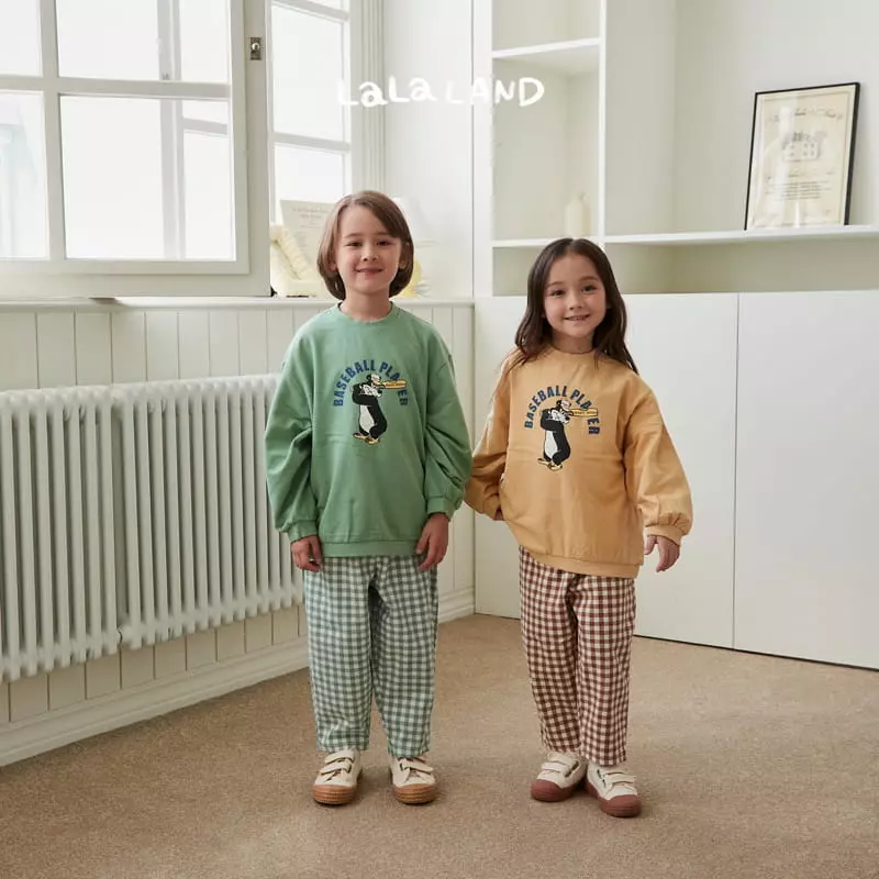 Lalaland - Korean Children Fashion - #Kfashion4kids - Baseball Sweatshirt - 4