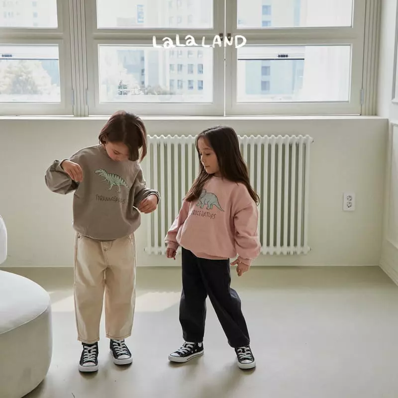 Lalaland - Korean Children Fashion - #littlefashionista - Dino Sweatshirt - 3
