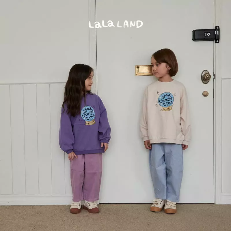 Lalaland - Korean Children Fashion - #prettylittlegirls - Rib Pants - 6